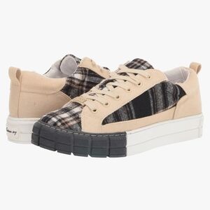 CIRCUS BY SAM EDELMAN Skyla Plaid Platform Sneakers  New in box
